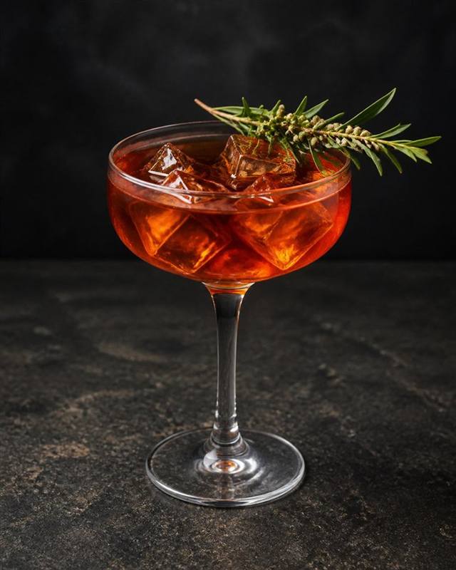 Aussie Negroni cocktail