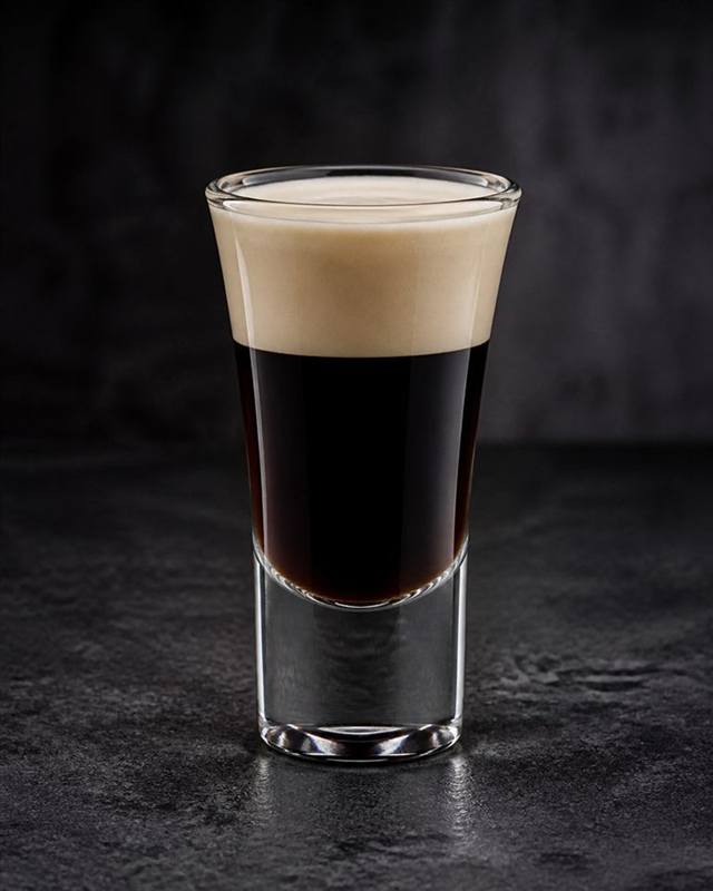 Baby Guinness cocktail