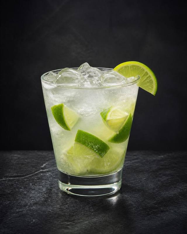 Caipiroska cocktail