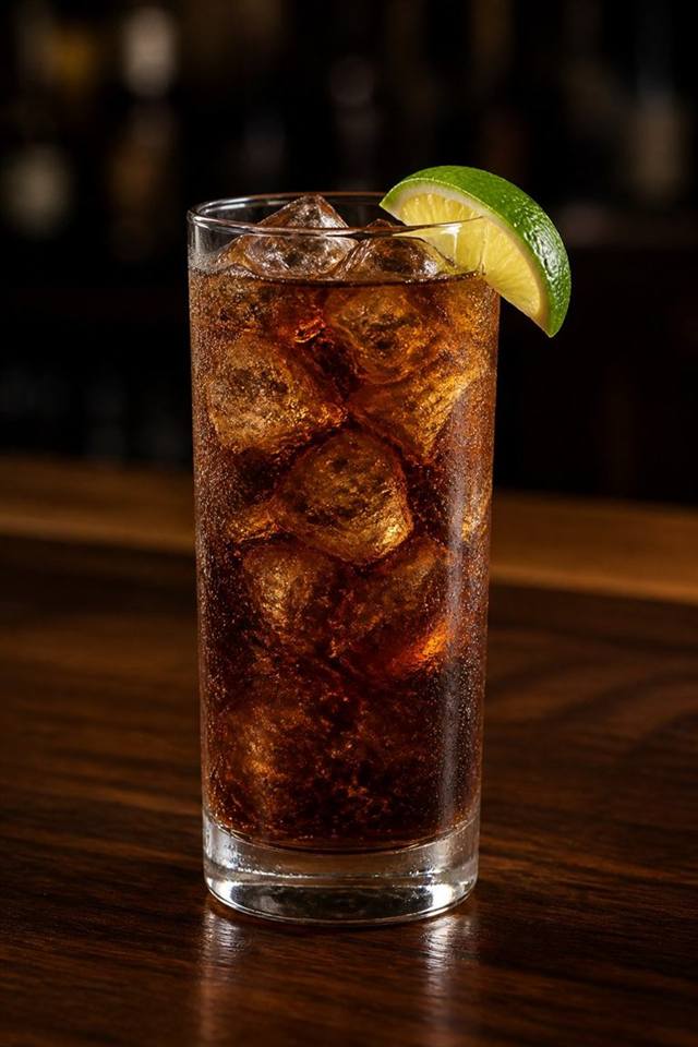 Cuba Libra cocktail