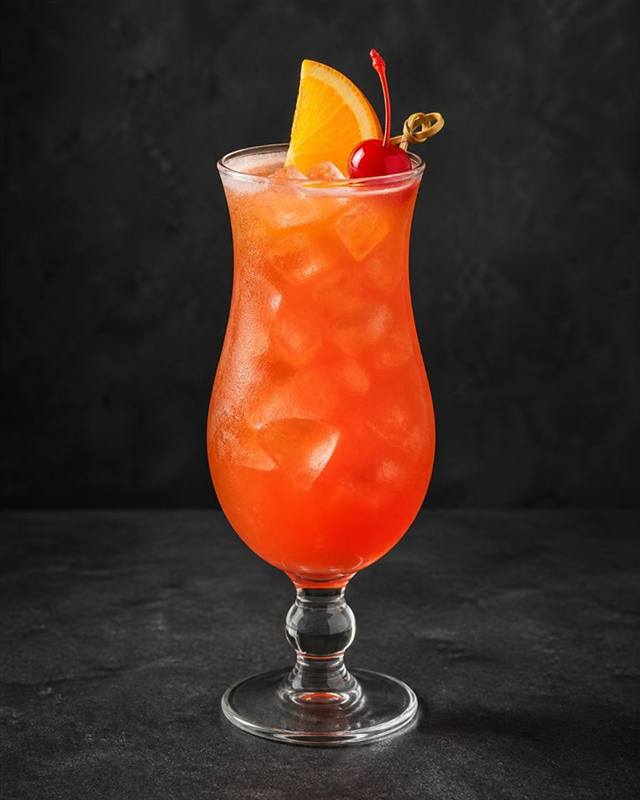 Hurricane cocktail