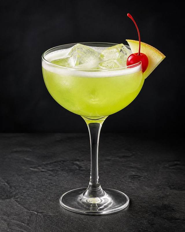 Midori Sour cocktail