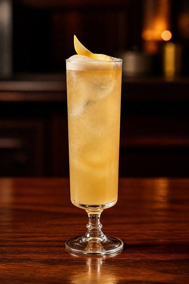 Morning Glory Fizz cocktail