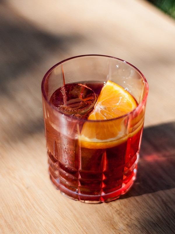 Negroni cocktail